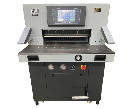  圖影6810L變頻 重型液壓切紙機